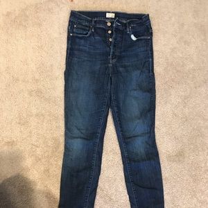 MOTHER High Waisted Stunner Jeans